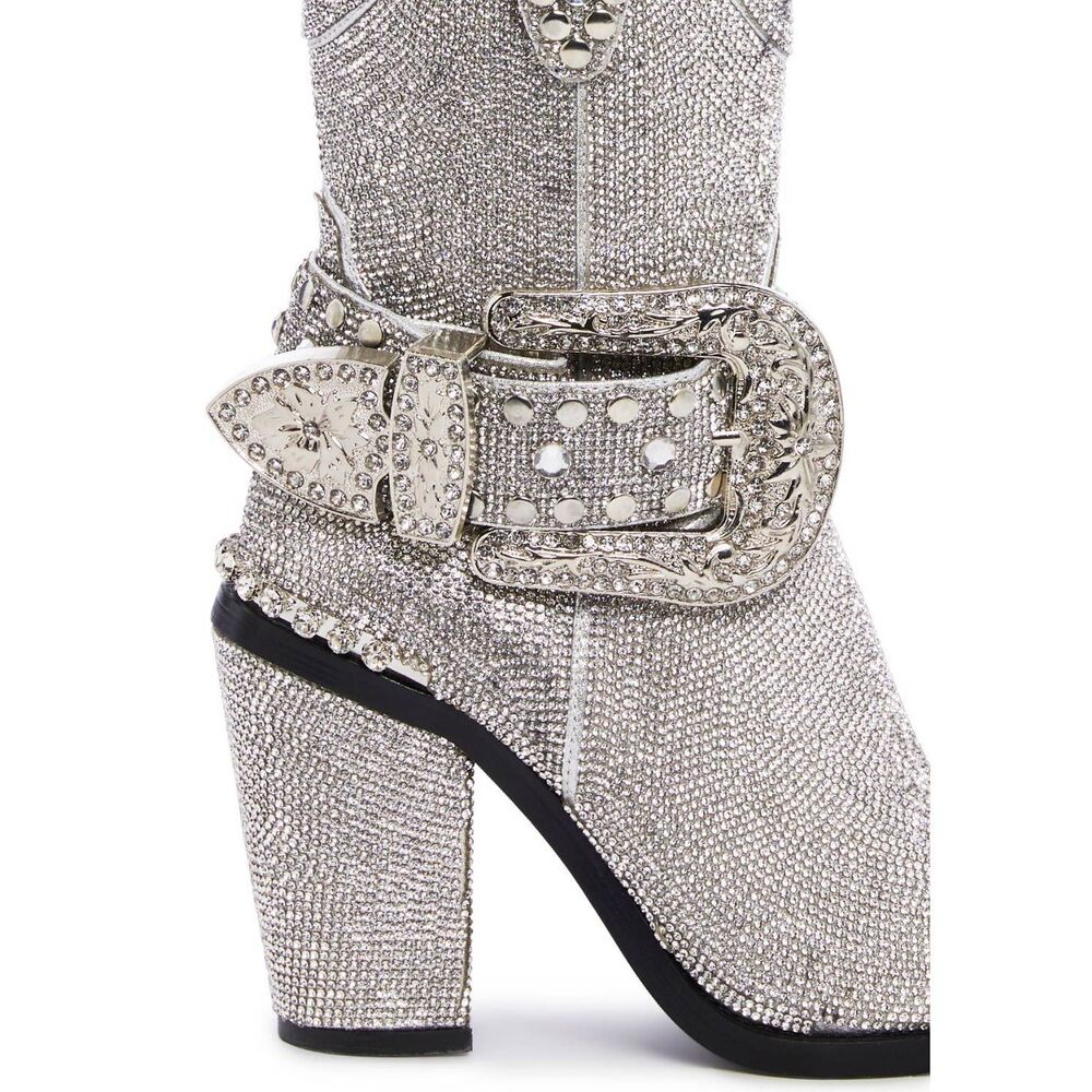 Sharp Sheriff Shine Cowboy Boots - Picture 2 of 9